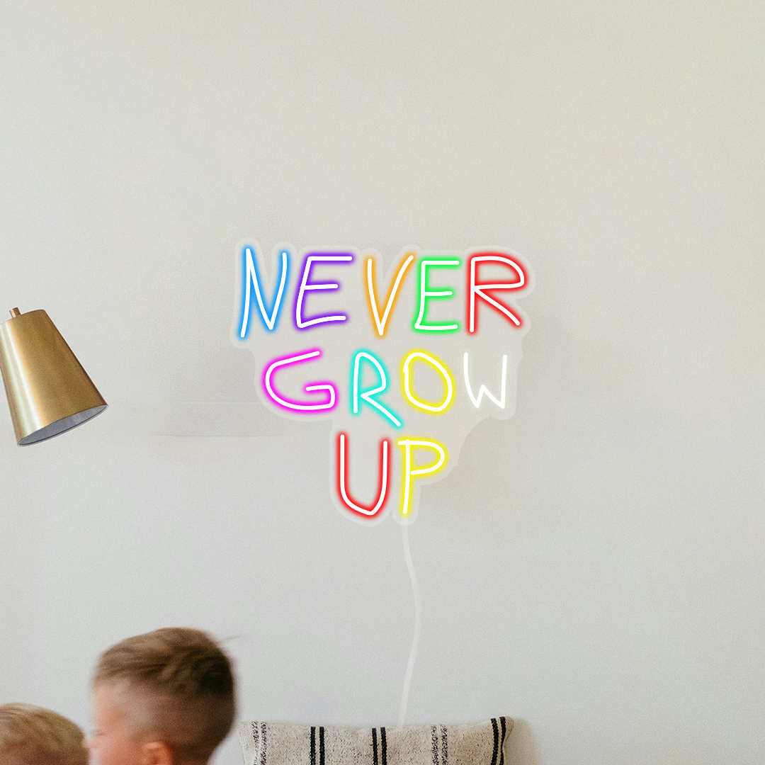 Never grow up