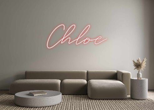 Custom Neon: Chloé - Le Néon Normand